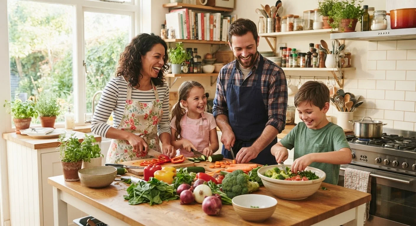Low-Cost Ways Families Build Healthier Habits at Home