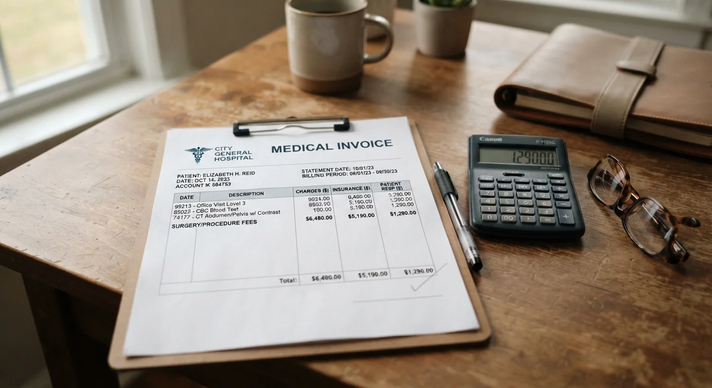Reading a Medical Bill Without the Confusion